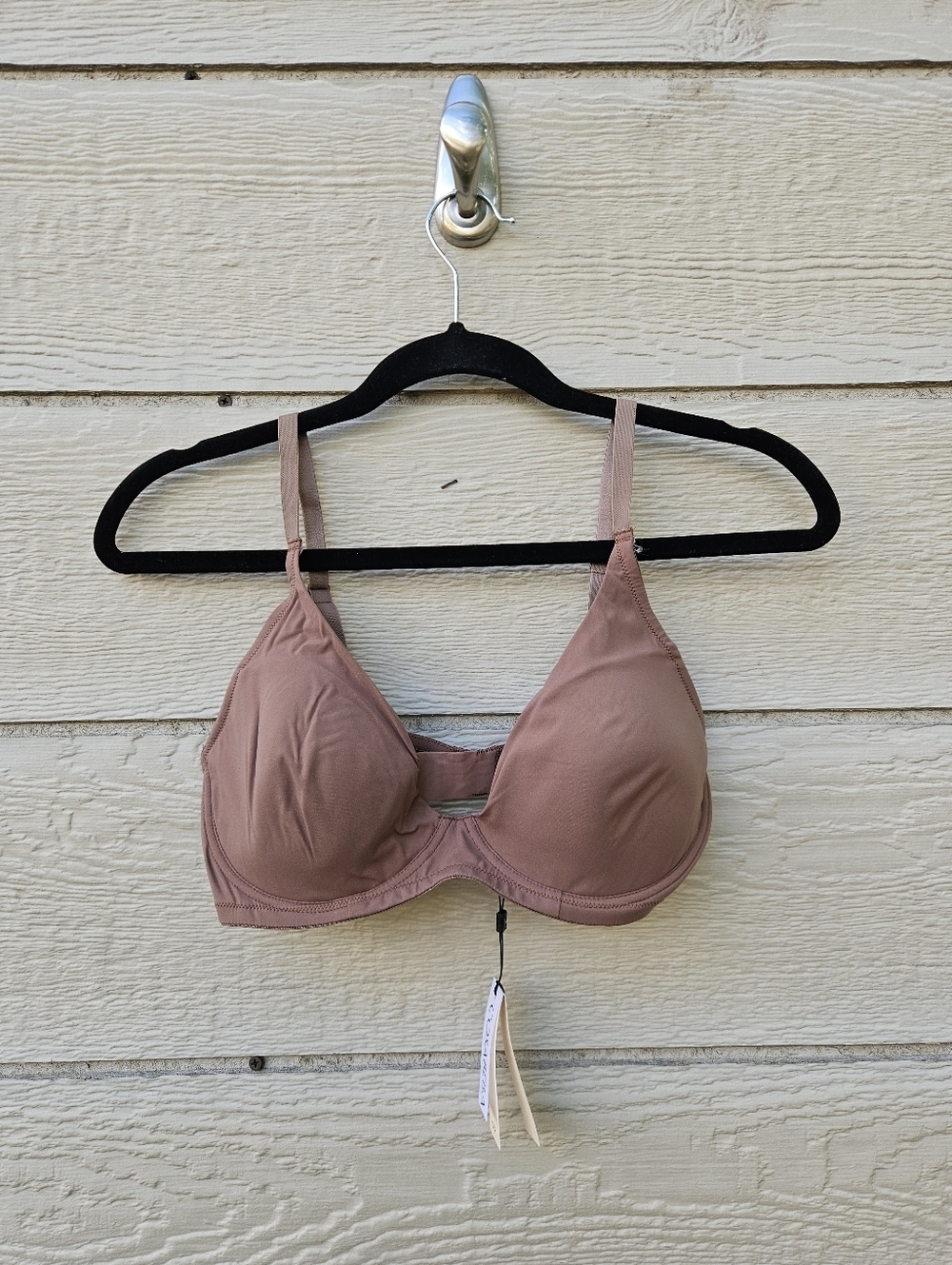 NWT Cosabella Free Cut Micro Lightly Lined Bra in Due nude brown size 36C